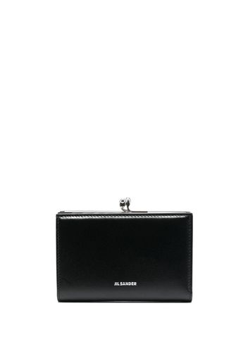 Jil Sander Goji leather purse - Nero