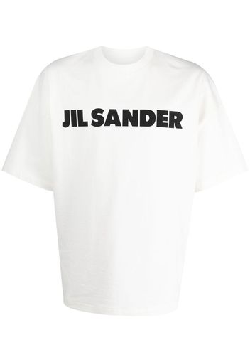 Jil Sander logo-print cotton T-shirt - Bianco