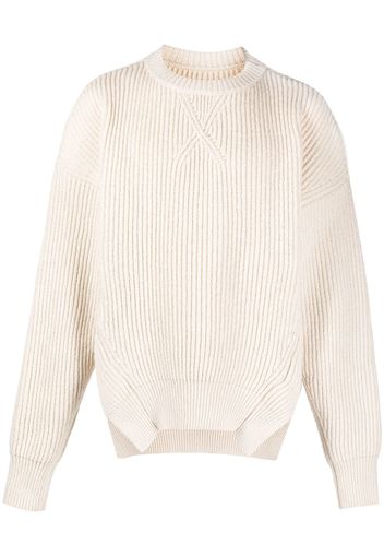 Jil Sander ribbed knit jumper - Toni neutri