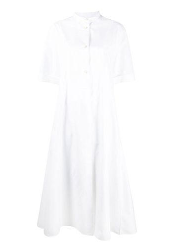 Jil Sander cotton shirt dress - Bianco