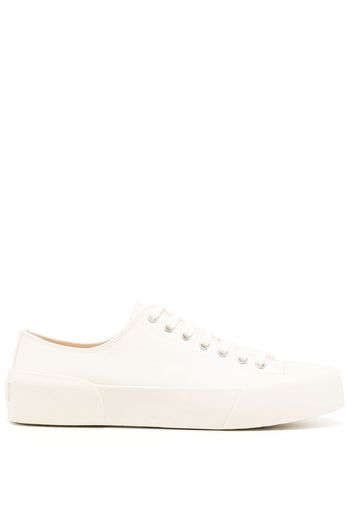 Jil Sander low-top canvas trainers - Bianco