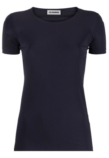 Jil Sander crew neck T-shirt - Blu