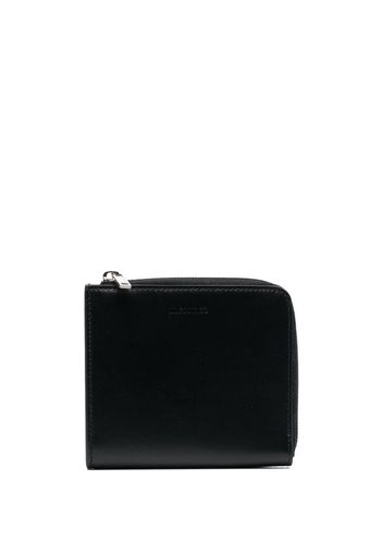 Jil Sander logo-debossed leather purse - Nero