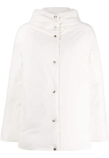 Jil Sander plain down-feather puffer jacket - 100 WHITE