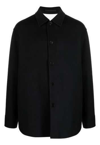 Jil Sander Giacca-camicia a maniche lunghe - Blu