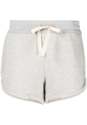 Jil Sander drawstring waist mini short - Grigio