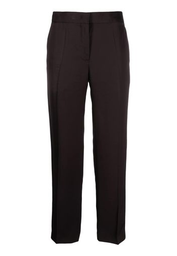 Jil Sander Pantaloni crop - Marrone