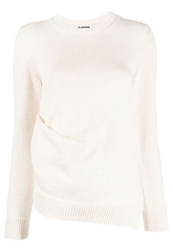 Jil Sander fine-knit long-sleeve jumper - Toni neutri