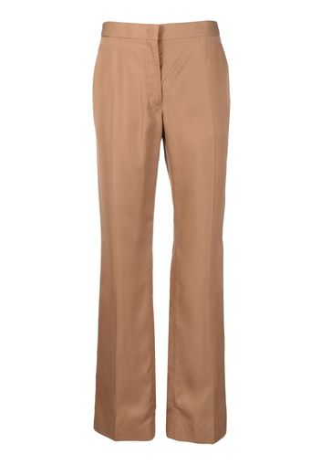 Jil Sander Pantaloni sartoriali svasati - Marrone