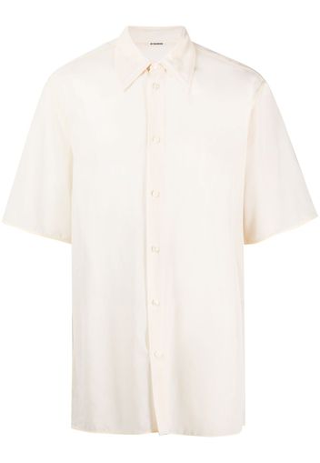 Jil Sander Camicia semi trasparente - Toni neutri