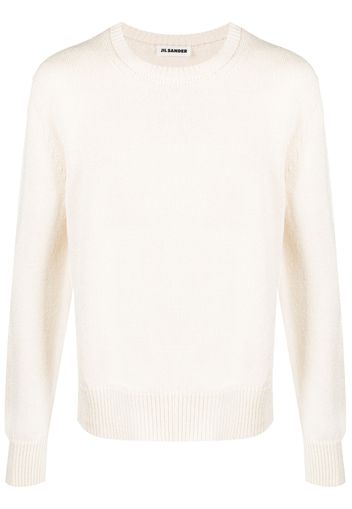 Jil Sander crew-neck knitted jumper - Toni neutri