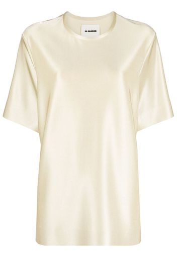 Jil Sander crew neck short-sleeve T-shirt - Toni neutri