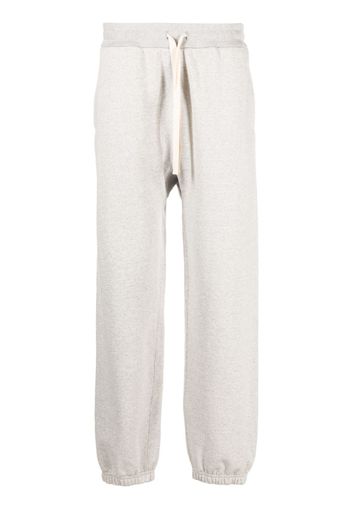 Jil Sander drawstring-waist cotton track pants - Grigio