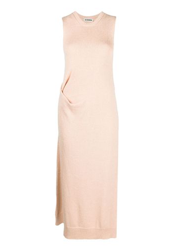 Jil Sander fine-knit maxi dress - Rosa