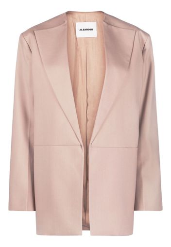 Jil Sander open-front tailored jacket - Toni neutri