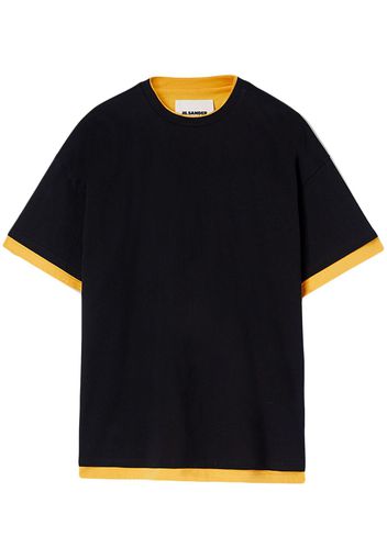 Jil Sander T-shirt con stampa - Nero