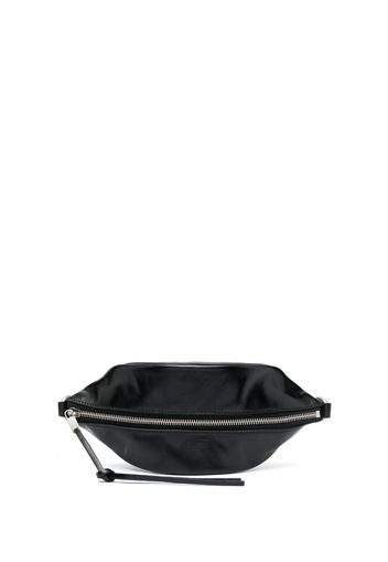 Jil Sander Marsupio con logo goffrato - Nero