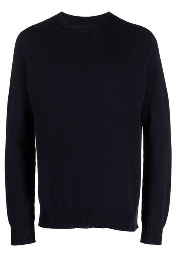 Jil Sander crew neck cashmere jumper - Blu