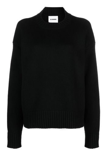 Jil Sander knitted long-sleeve jumper - Nero