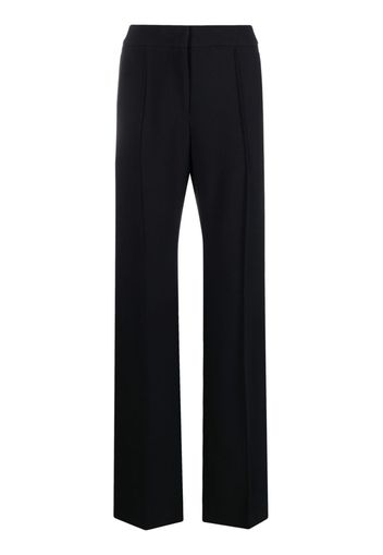 Jil Sander high-waisted flared trousers - Nero