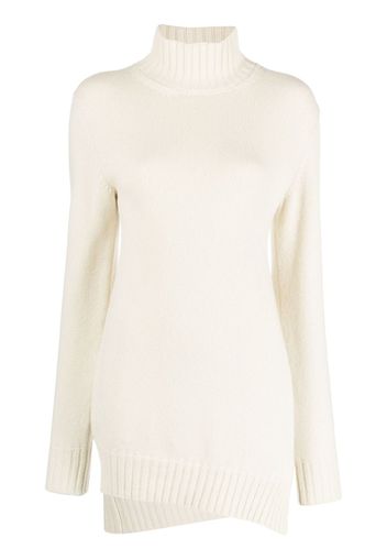 Jil Sander asymmetric-hem jumper - Toni neutri