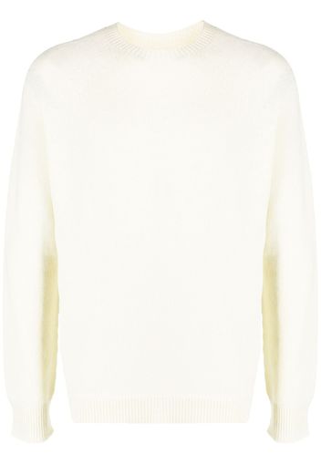 Jil Sander round-neck cashmere jumper - Toni neutri