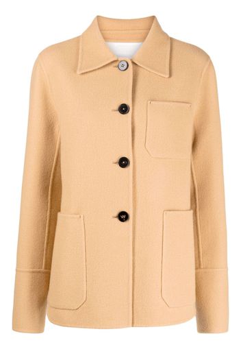 Jil Sander single-breasted wool jacket - Toni neutri