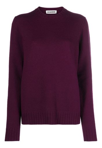 Jil Sander Maglione girocollo - Viola