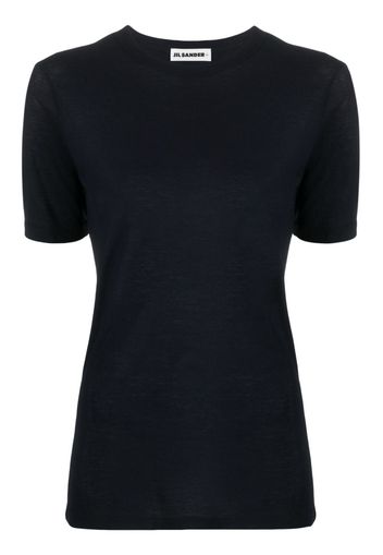 Jil Sander T-shirt con stampa - Blu