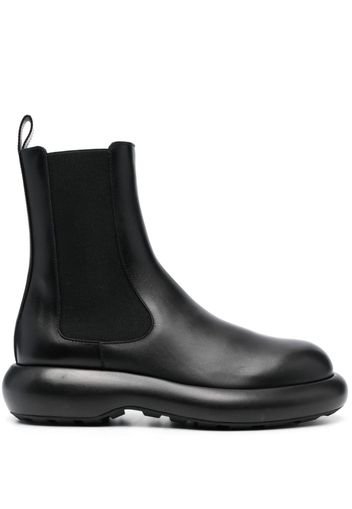 Jil Sander leather ankle boots - Nero