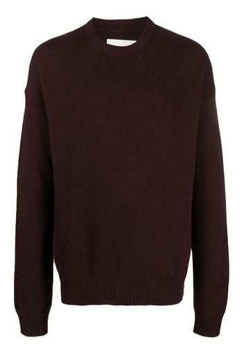 Jil Sander Maglione girocollo - Marrone