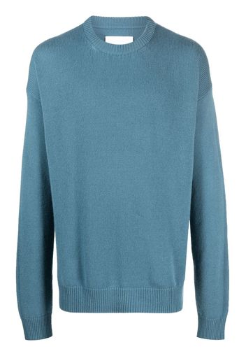 Jil Sander crew-neck cashmere jumper - Blu