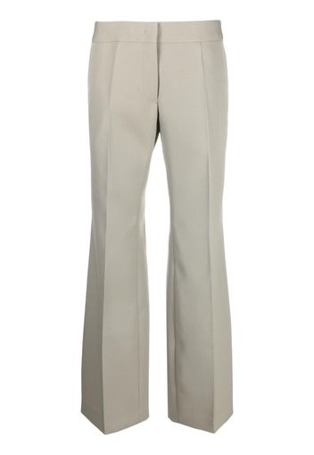 Jil Sander wide-leg wool tailored trousers - Verde