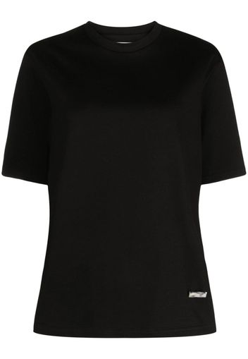 Jil Sander logo-print cotton T-shirt - Nero