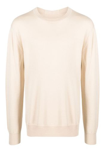 Jil Sander crew-neck wool jumper - Toni neutri