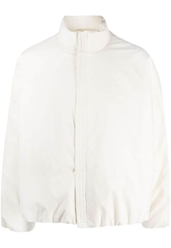 Jil Sander zip-up padded jacket - Bianco