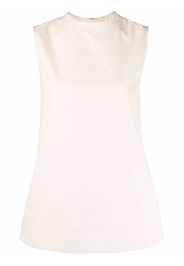 Jil Sander Top smanicato - Toni neutri