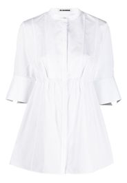 Jil Sander Camicia senza colletto - Bianco