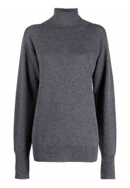 Jil Sander roll-neck cashmere jumper - Grigio