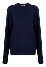 Jil Sander long-sleeve cashmere jumper - Blu