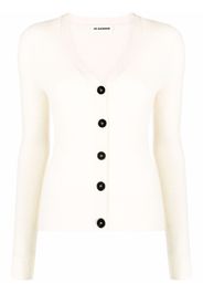 Jil Sander Cardigan - Bianco