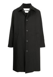 Jil Sander Parka con bottoni automatici - Nero