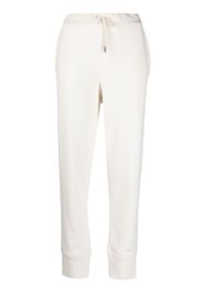 Jil Sander tapered track pants - Bianco