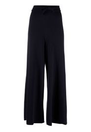 Jil Sander wide-leg cashmere track pants - Blu