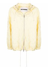 Jil Sander diamond-quilted silk-blend jacket - Giallo