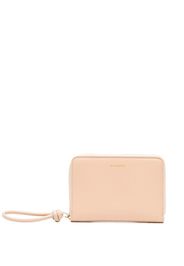 Jil Sander all-around zip leather wallet - Toni neutri