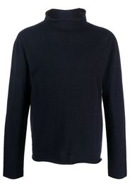 Jil Sander cashmere-knit roll-neck jumper - Blu