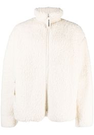 Jil Sander zipped fleece sweatshirt - Toni neutri
