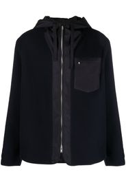 Jil Sander zip-fastened chest pocket jacket - Blu