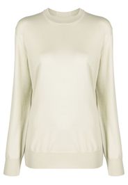 Jil Sander crew-neck wool jumper - Verde